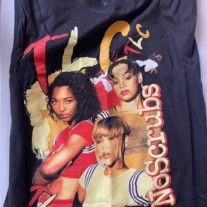 TLC No Scrubs Graphic Tank Top